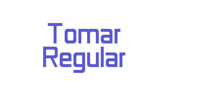 Tomar Regular Font Download