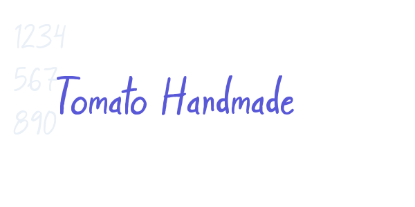 Tomato Handmade font free