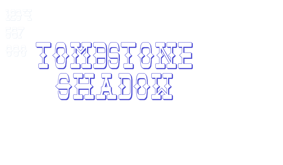 Tombstone Shadow-font-download