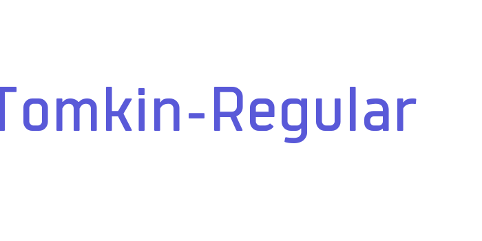 Tomkin-Regular Font Download