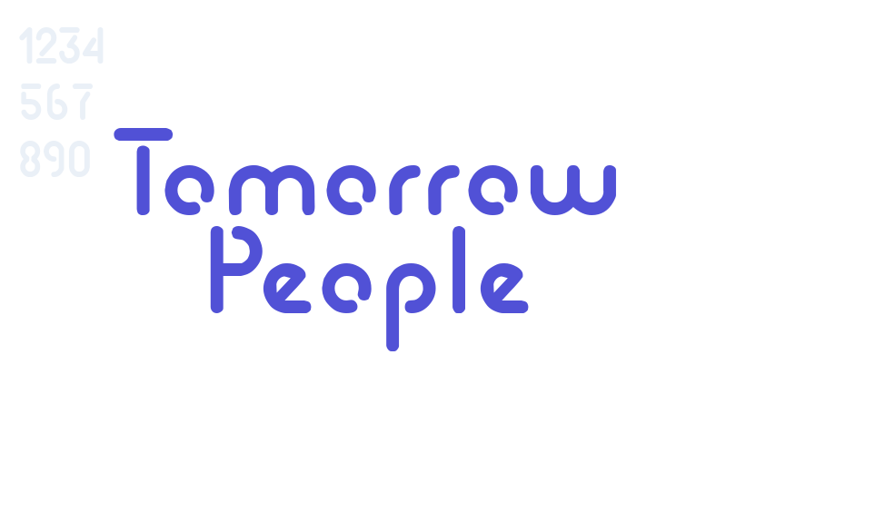 Tomorrow People-font-download