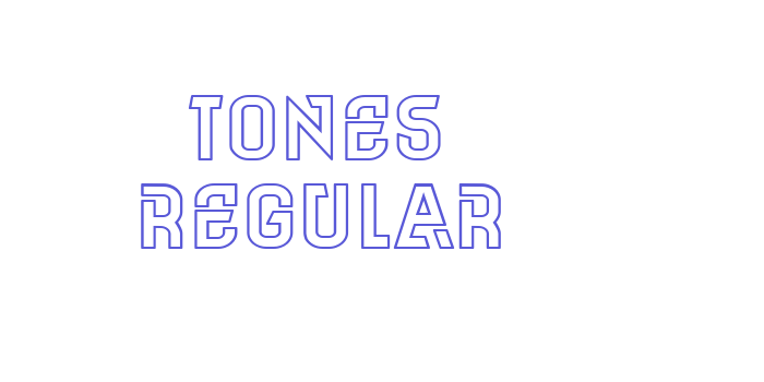 Tones Regular Font Download