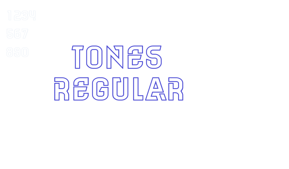 Tones Regular-font-download