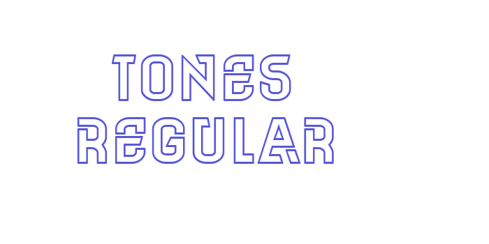 Tones Regular Font