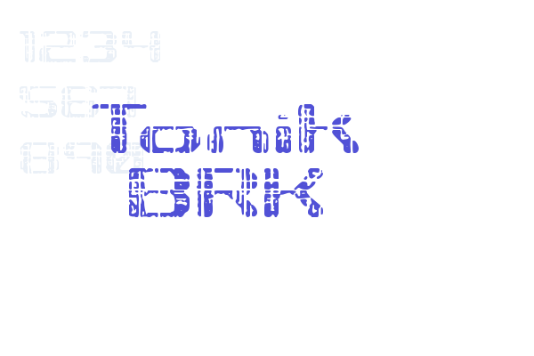 Tonik BRK Font Download