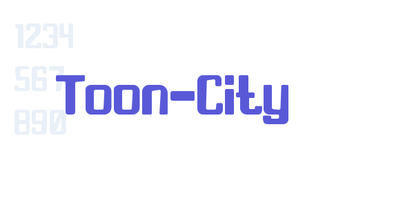 Toon-City font free