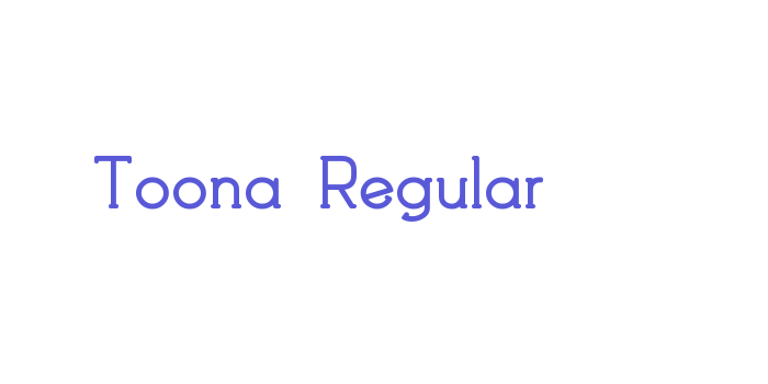 Toona Regular Font Download