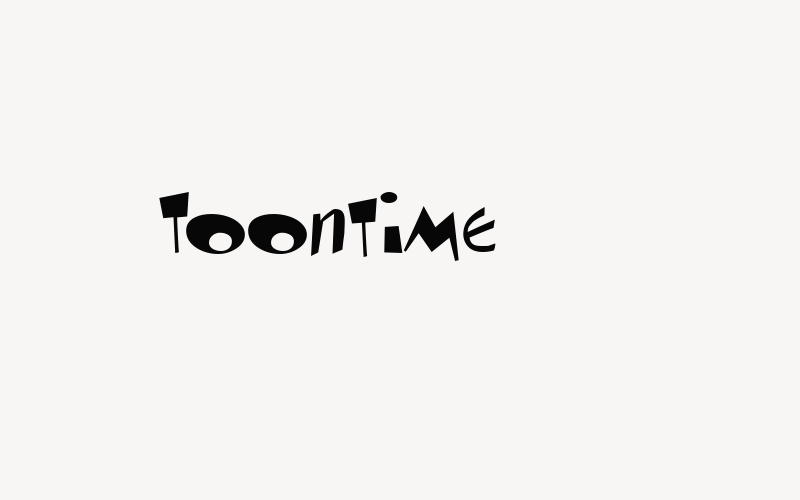 Toontime Font