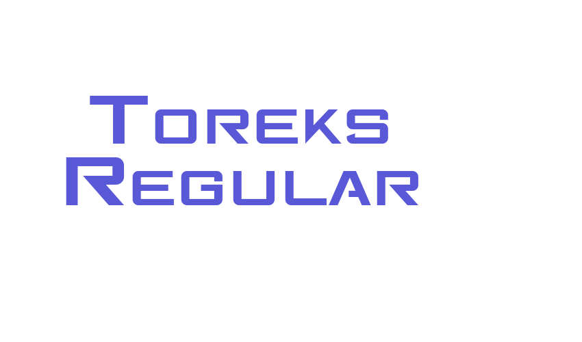 Toreks Regular Font