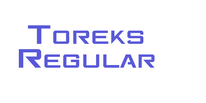 Toreks Regular Font Download