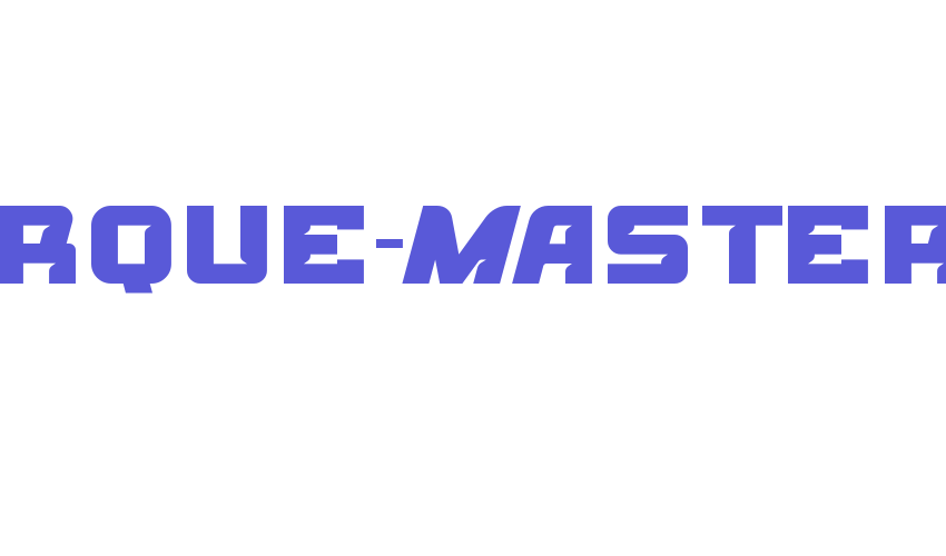 Torque-Master Font