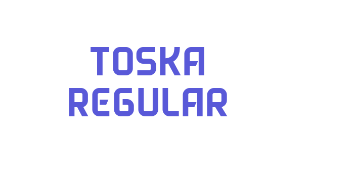 Toska Regular Font Download