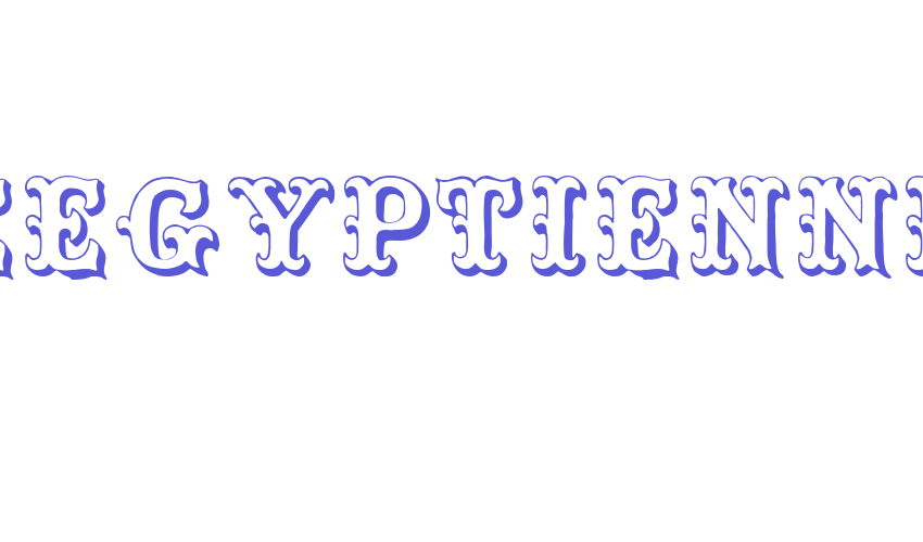 ToskanischeEgyptienneInitialen Font