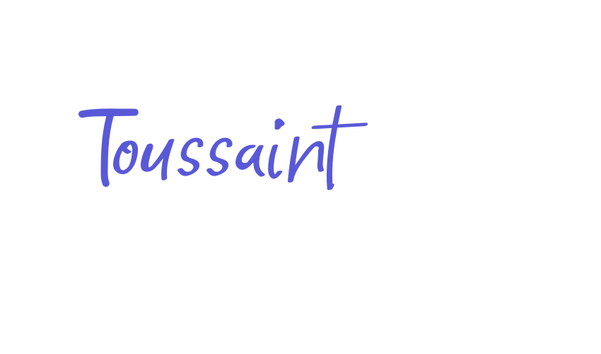 Toussaint Font Download