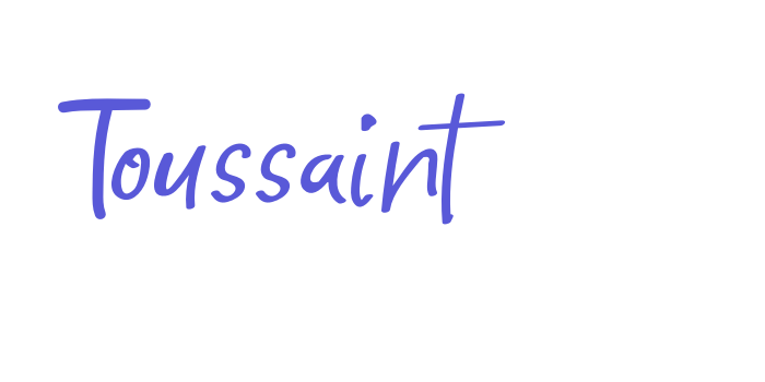 Toussaint Font