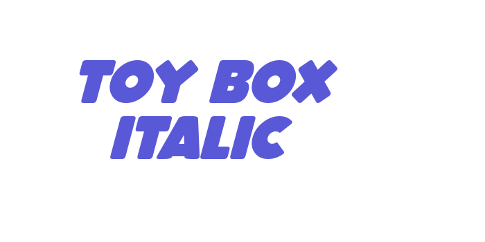 Toy Box Italic Font Download