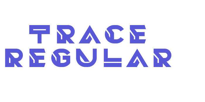 Trace Regular Font Download