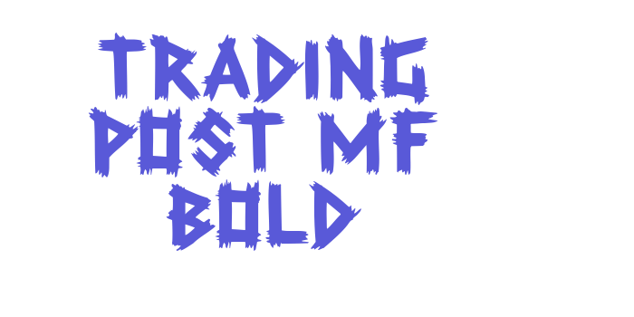 Trading Post MF Bold Font Download