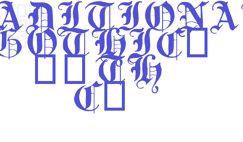 Traditional Gothic, 17th c.-font-download