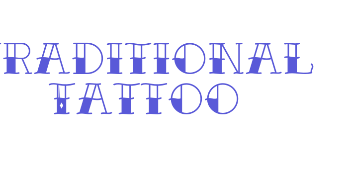 Traditional Tattoo Font Download