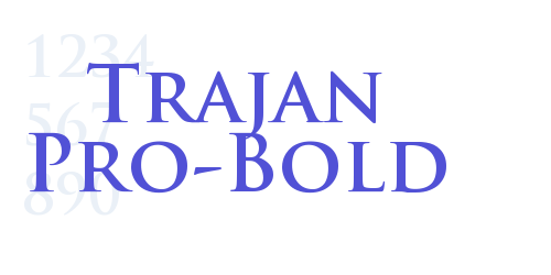 Trajan Pro-Bold-font-download