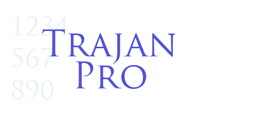 Trajan Pro-font-download