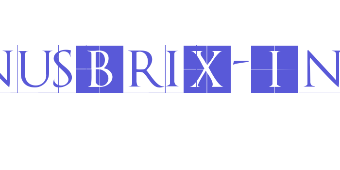 TrajanusBriX-Invers Font