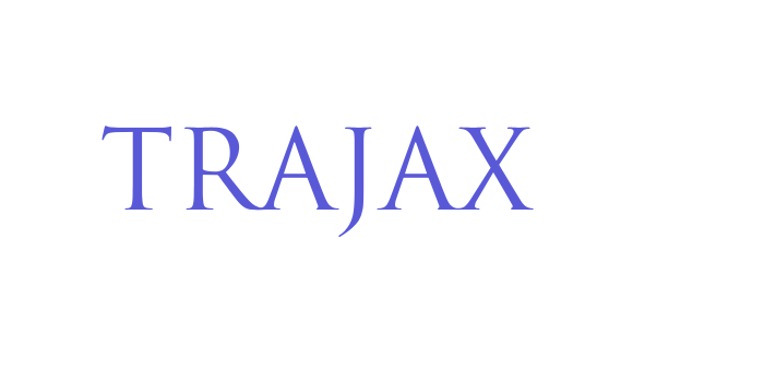 Trajax Font