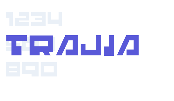 Trajia font free