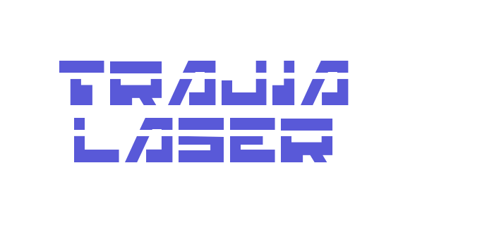 Trajia Laser Font Download