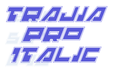 Trajia Pro Italic Font