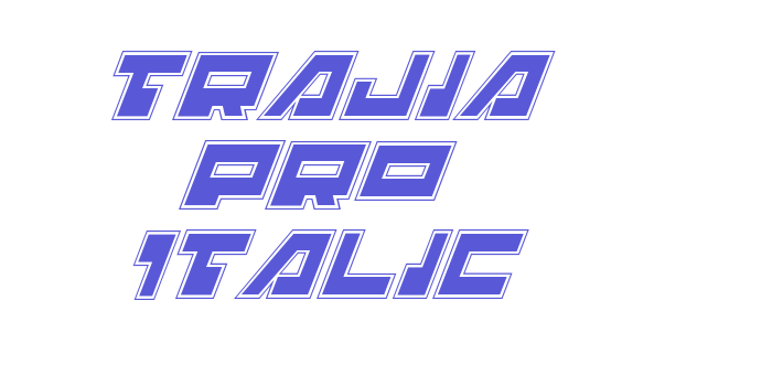 Trajia Pro Italic Font Download