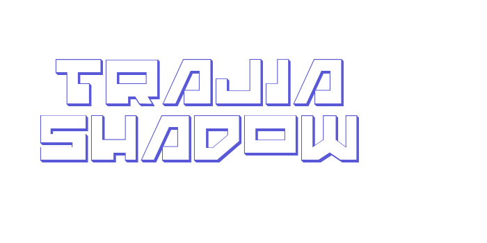 Trajia Shadow Font Download