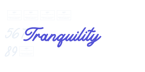 Tranquility-font-download