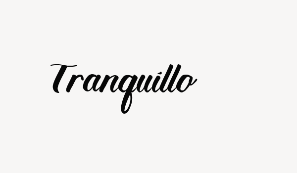 Tranquillo Font