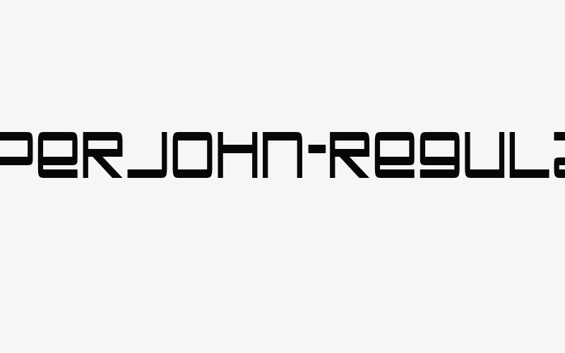 TrapperJohn-Regular Font