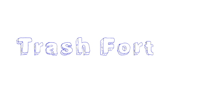 Trash Fort Font Download