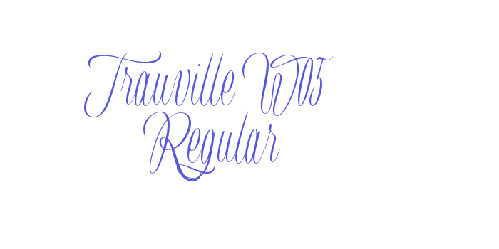 Trauville W05 Regular Font Download