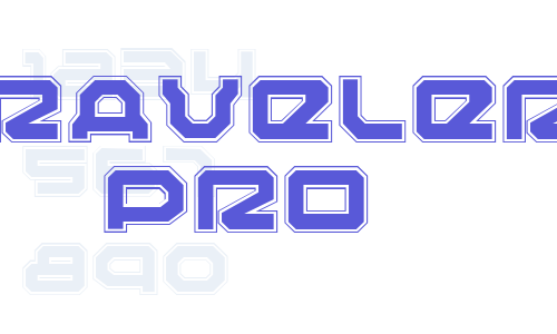 Traveler Pro Font