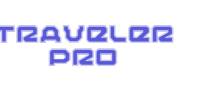 Traveler Pro Font Download