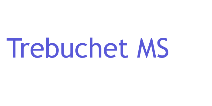 Trebuchet MS Font Download