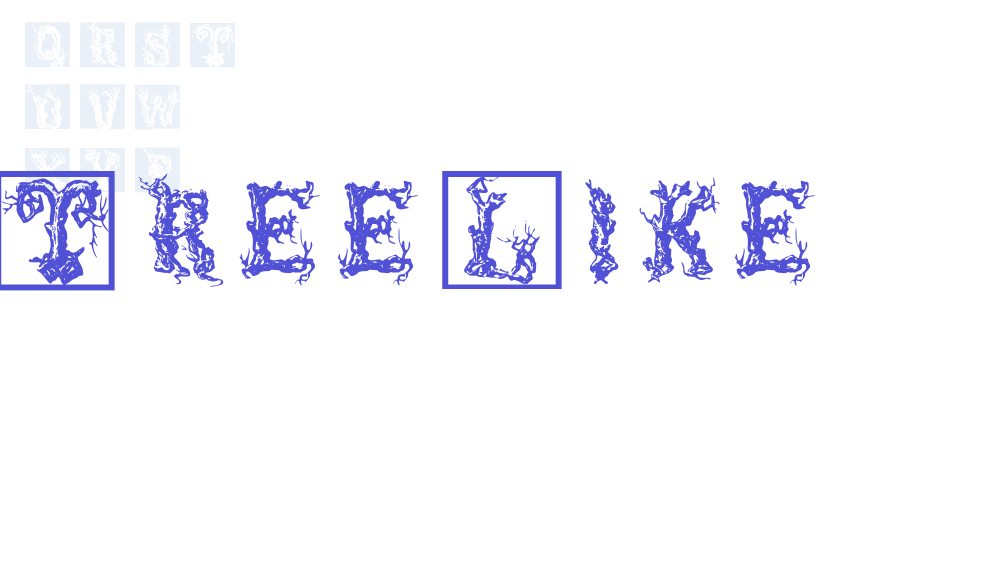 TreeLike-font-download