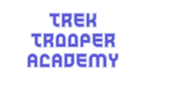 Trek Trooper Academy Font Download