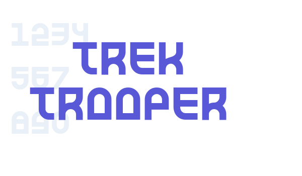 Trek Trooper font free