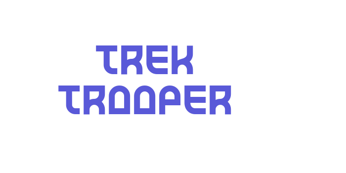 Trek Trooper Font Download