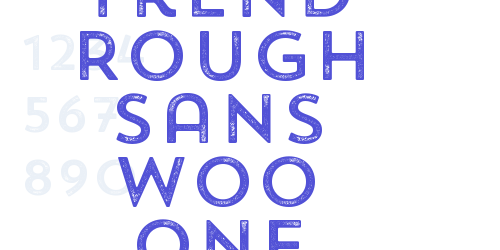 Trend Rough Sans W00 One-font-download