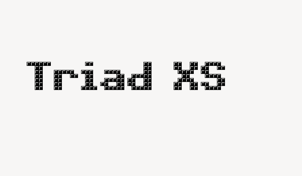 Triad XS Font