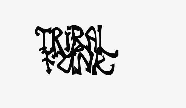 Tribal Funk Font