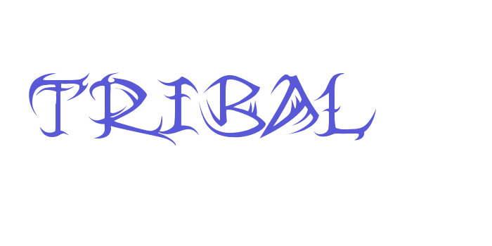 Tribal Font Download