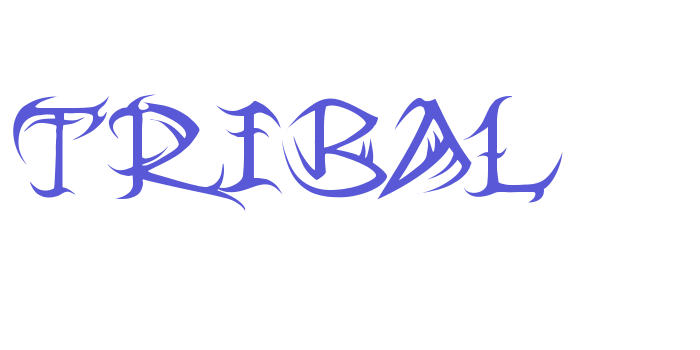 Tribal Font